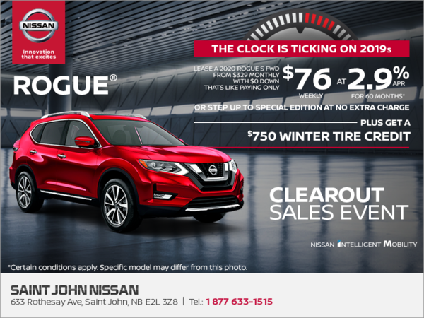 Saint John Nissan >> Get The 2020 Nissan Rogue Today Saint John Nissan Saint John Nissan >> Get The 2020 Nissan Rogue Today Saint John Nissan
