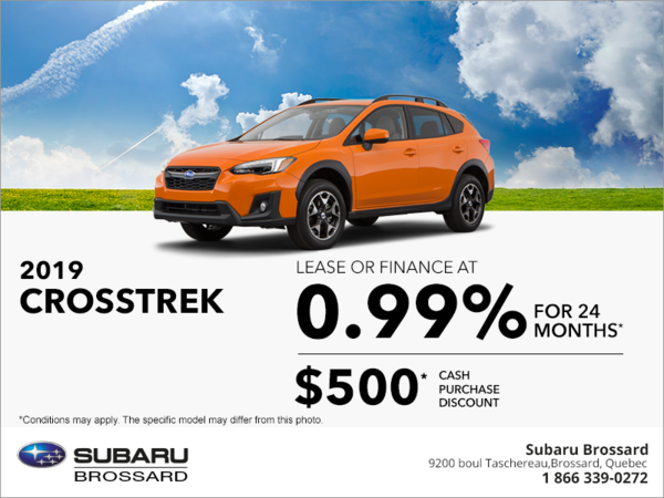 Get the 2019 Crosstrek today!