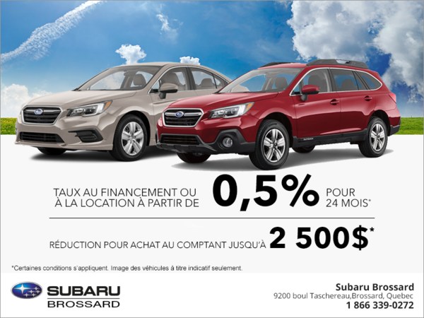 Événement mensuel chez Subaru