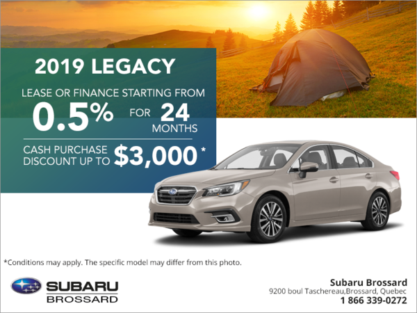 Get the 2019 Legacy today!