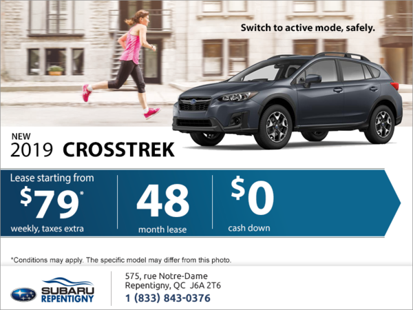 Get the all-new 2019 Crosstrek today!
