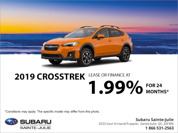 Get the 2019 Crosstrek today!