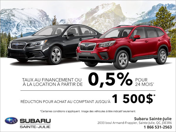 Événement mensuel chez Subaru
