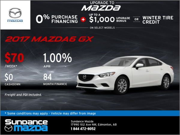 Save on the 2017 Mazda6 Today!