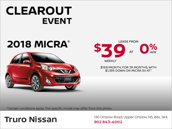 Get the 2018 Micra Today!