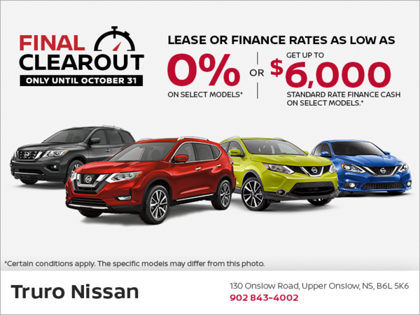 Nissan's Final Clearout Event