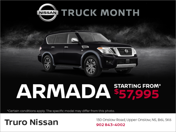 Get a brand new Nissan Armada Today!