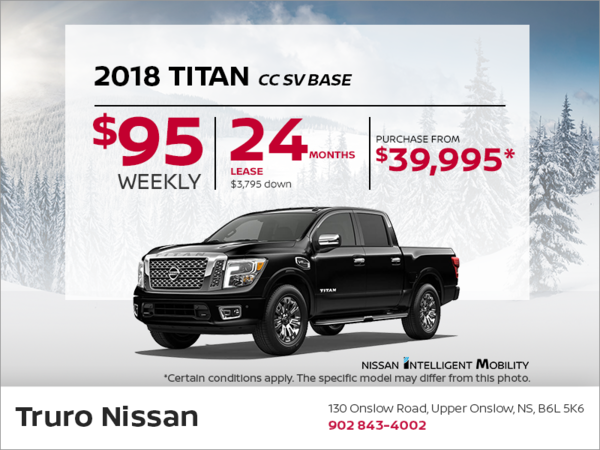 Get the 2018 Nissan Titan Today!