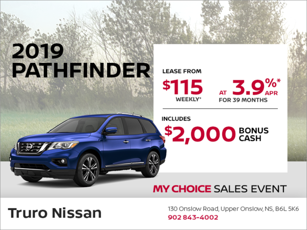 Get the 2019 Nissan Pathfinder Today!