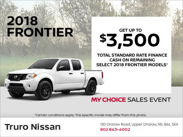 Get the 2018 Nissan Frontier Today!