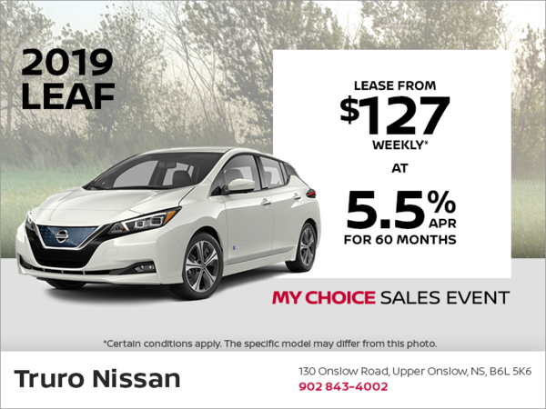 Get the 2019 Nissan Leaf