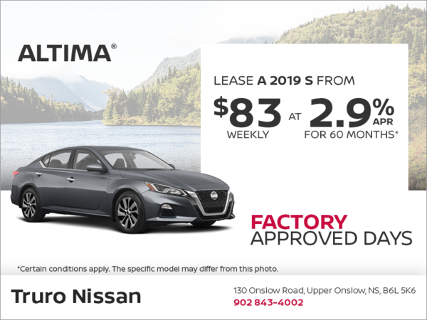 Get the 2019 Nissan Altima Today!