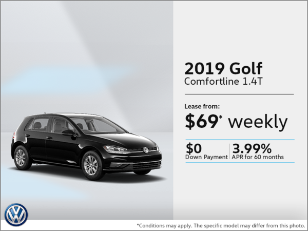 Lease the 2019 Golf!