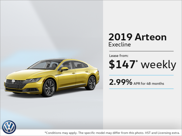Lease the All-New Arteon 2019!