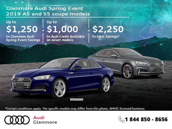 Get the 2019 Audi A5 Coupe Today!