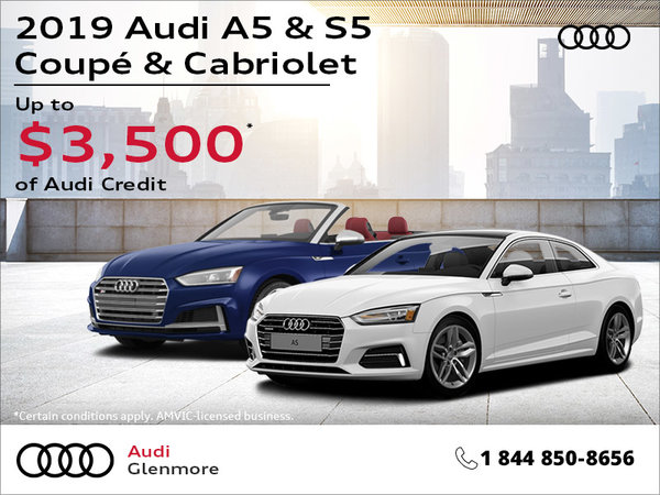 2019 Audi A5 & S5