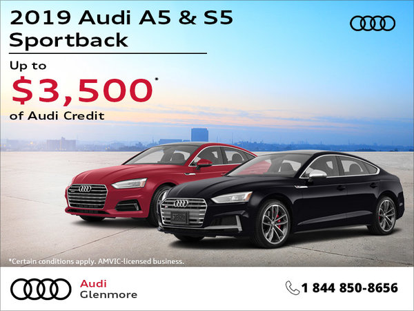 2019 Audi A5 & S5 Sportback