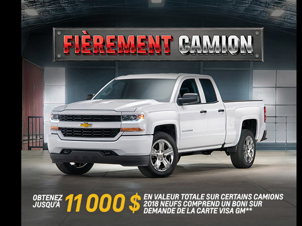 Promotion Chevrolet Mai 2018