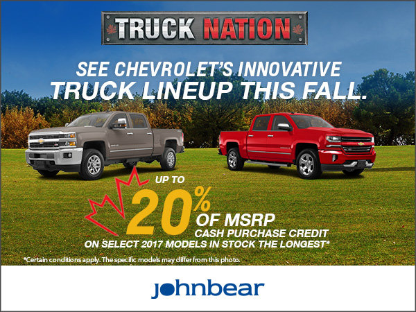 Chevrolet's Monthly Sales Event!