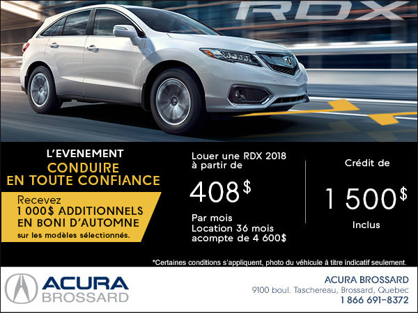 Acura RDX 2018 en location