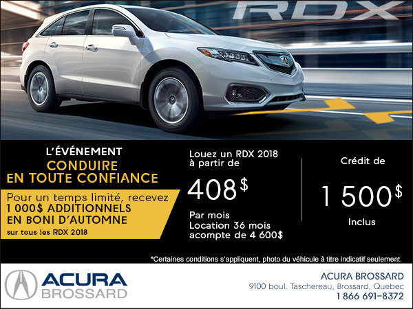 Acura RDX 2018 en location
