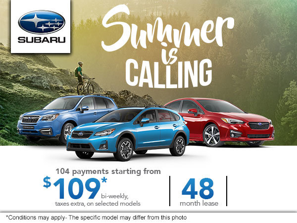 Summer is Calling at Subaru!