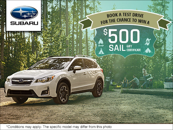 Win a $500 SAIL gift certificate!