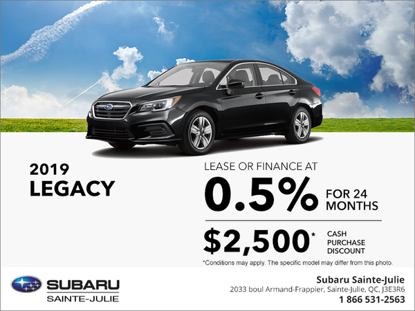 Get the 2019 Legacy today!