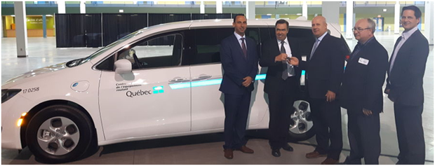 Le gouvernement du Québec se procure des Chrysler Pacifica