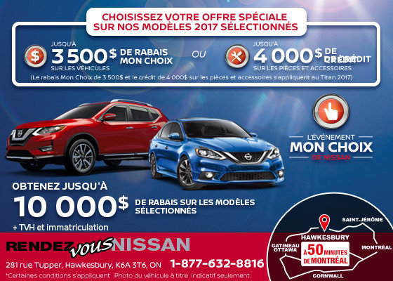 L'événement Mon Choix de Nissan L'événement Mon Choix de Nissan