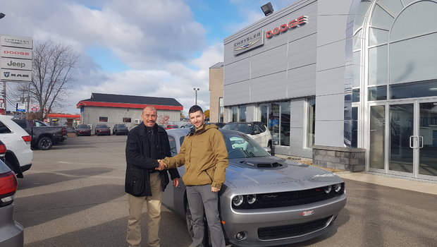 Un gros merci et félicitation à M. Bruno Morin pour l'achat de son nouveau Challenger Shaker et sa fidèle clientèle.
