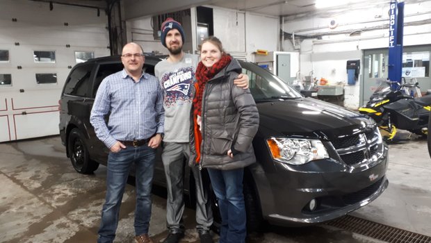 Un énorme merci à M Vincent Michaud et Mme Martine Bernier pour leur 2e achat au Garage Windsor.