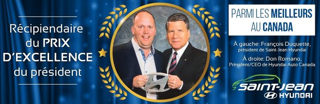Récipiendaire du prix d'excellence du président