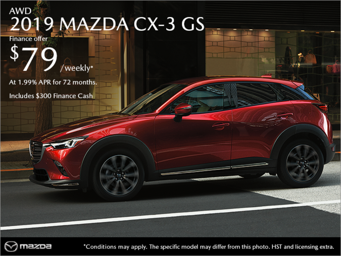 Half-Way Motors Mazda - Get the 2019 Mazda CX-3 Today!