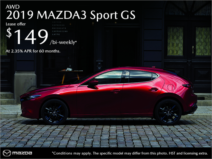 Half-Way Motors Mazda - Get the 2019 Mazda3 Sport Today!