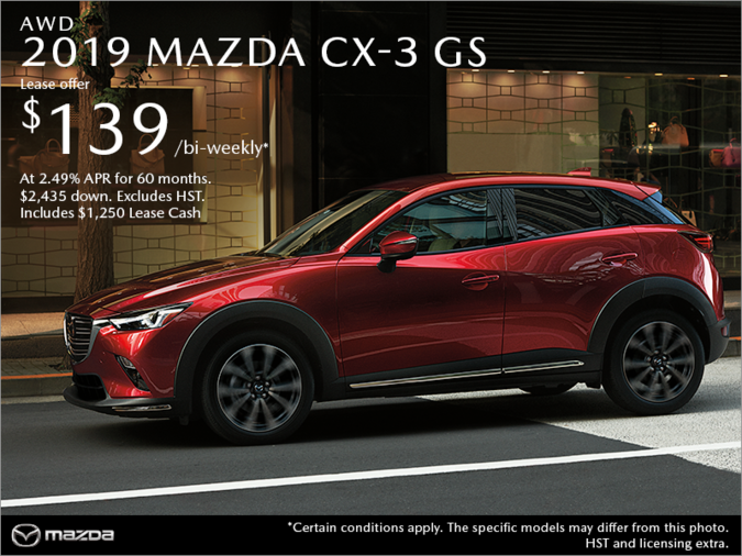 Half-Way Motors Mazda - Get the 2019 Mazda CX-3 Today!