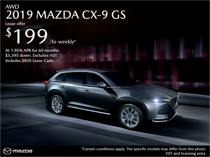 Half-Way Motors Mazda - Get the 2019 Mazda CX-9 Today!