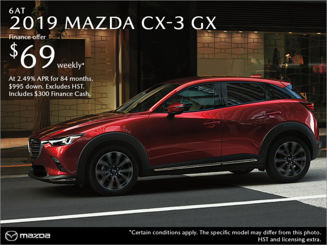 Half-Way Motors Mazda - Get the 2019 Mazda CX-3 Today!