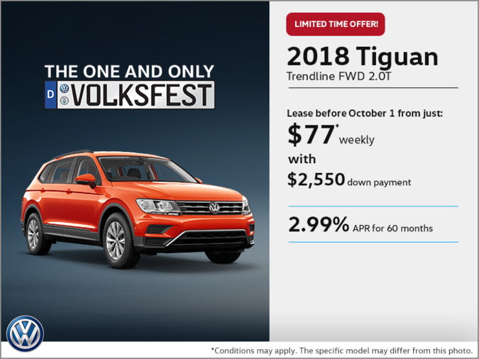 Get the 2018 Tiguan!