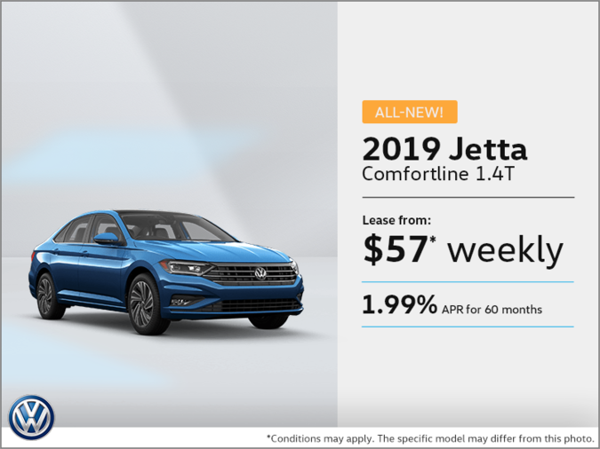 Lease the 2019 Jetta!