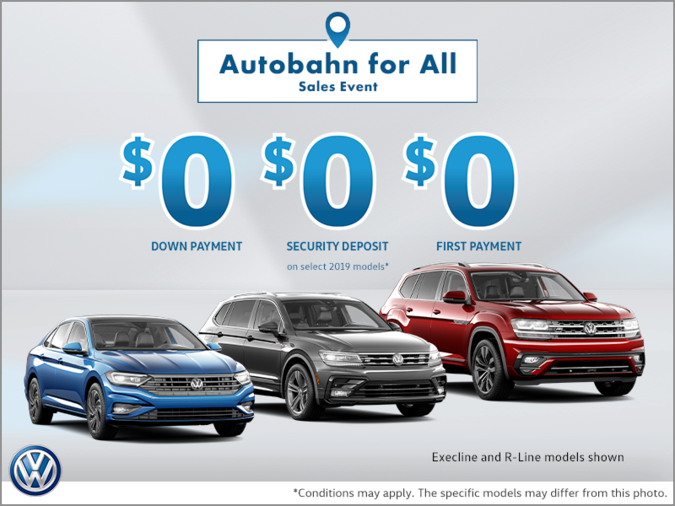 Autobahn for All Sales Event