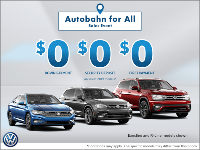 Autobahn for All Sales Event