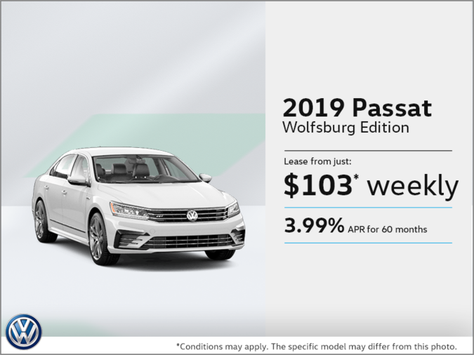Lease the 2019 Passat!