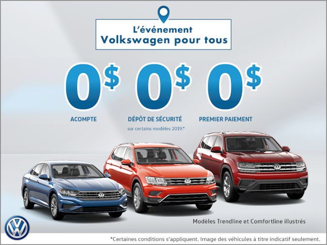L'événement Volkswagen pour tous!