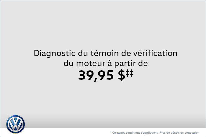 Diagnostic du témoin de vérification du moteur à partir de 39,95$