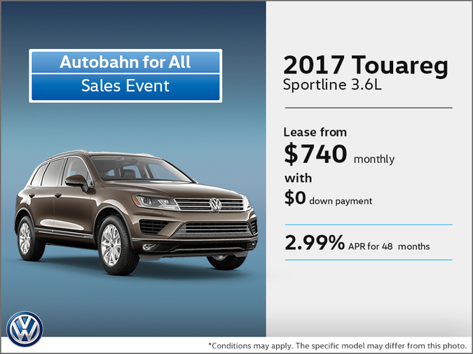 Get the 2017 Touareg Today!