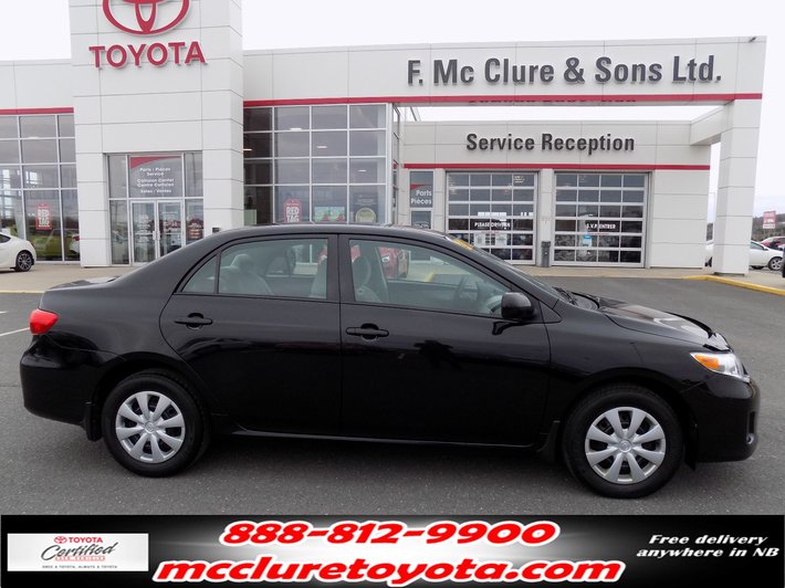 Used 2013 Toyota Corolla Ce Free Winter Tires In Grand Falls