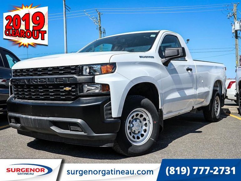 New 2019 Chevrolet Silverado 1500 Work Truck - Bluetooth ...