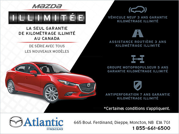 La nouvelle garantie kilométrage illimitée de Mazda