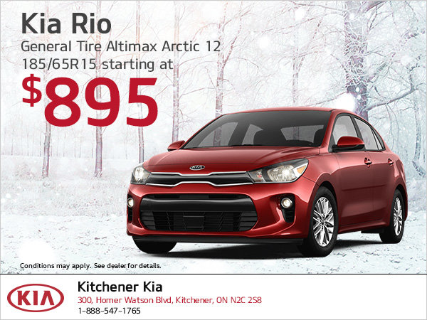 Kia Rio | Winter tire special